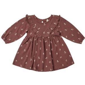 NWT Quincy Mae Ruffle V Dress